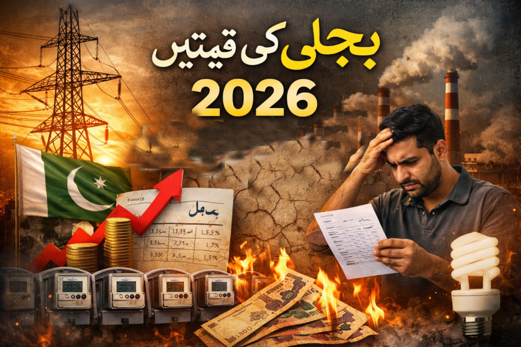 electricity prices in pakistan - urdu